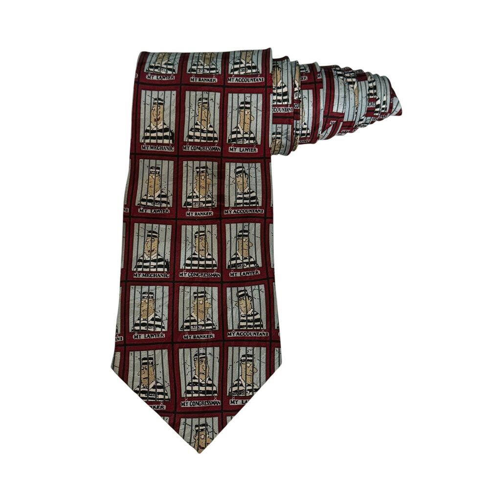 Museum Artifacts Jail Prison Banker Lawyer Congressman Accountant Necktie Silk
